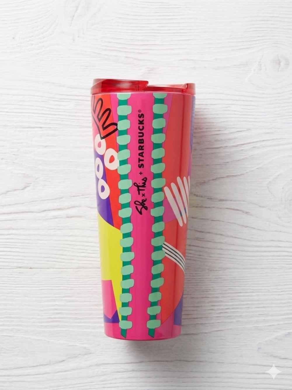 Starbucks Artist Series Shae Anthony Tumbler 16 oz Beautiful Womens History NWOT